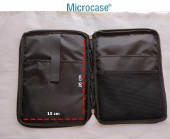 Microcase ipad air 10.5 inch Tablet  Kot Desenli Tablet Çanta+Türkçe Bluetooth Klavye+Mouse+Tablet Standı-AL8129