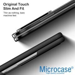 Microcase Huawei Mate X3 için Deri Desenli Plastik Koruma Kılıf - AL3156