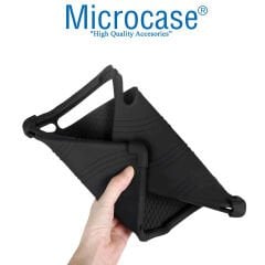 Microcase Samsung Galaxy Tab S9 FE Plus X610 12.4 inch Tablet için Standlı Silikon Kılıf - AL3309
