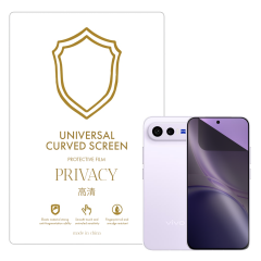 Microcase Vivo X300 FE  ile Uyumlu Privacy Gizlilik Filtreli Hayalet Nano Ekran Koruyucu-EKM110