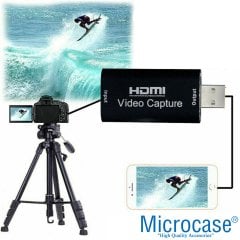 Microcase USB 2.0 HDMI Video Capture Video Kayıt Ekran Aktarma Adaptörü Model No : AL2623