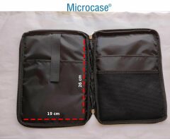 Microcase ipad pro 11  Kot Desenli Tablet Çanta+Türkçe Bluetooth Klavye+Mouse+Tablet Standı-AL8129