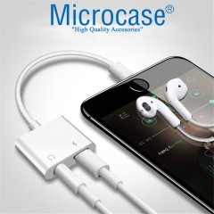 iPhone Lightning Şarj + 3.5mm Kulaklık Dönüştürücü MH-032