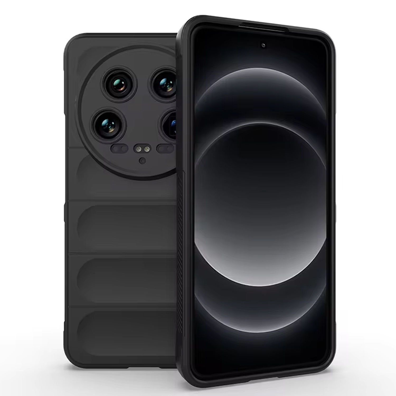 Microcase Xiaomi 14 Ultra Miami Serisi Darbeye Dayanıklı Silikon Kılıf - AL3420