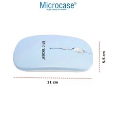 Microcase Xiaomi Redmi Pad 2 Pro 12.1 inch Türkçe Bluetooth Klavye +Mouse+ Standı-Mavi AL4384