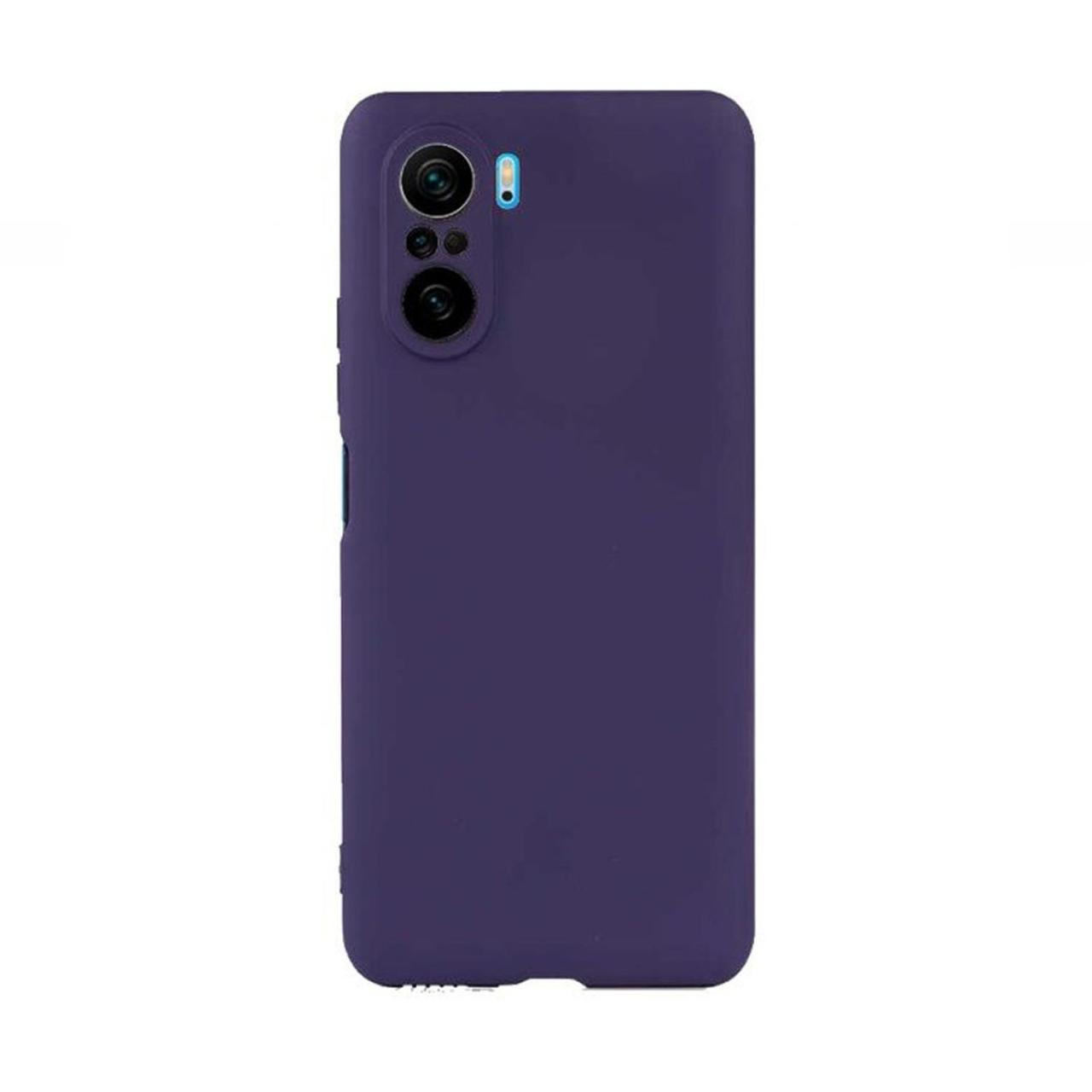 Microcase Xiaomi Redmi K40 Pro Premium Matte Silikon Kılıf - Lacivert
