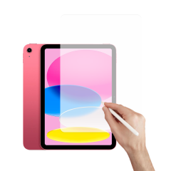 Microcase Apple iPad A16 11.Nesil 2025 Tablet ile Uyumlu Tablet Paper Like Pencil Destekli Kağıt Hissi Veren Mat Ekran Koruyucu - AL3289