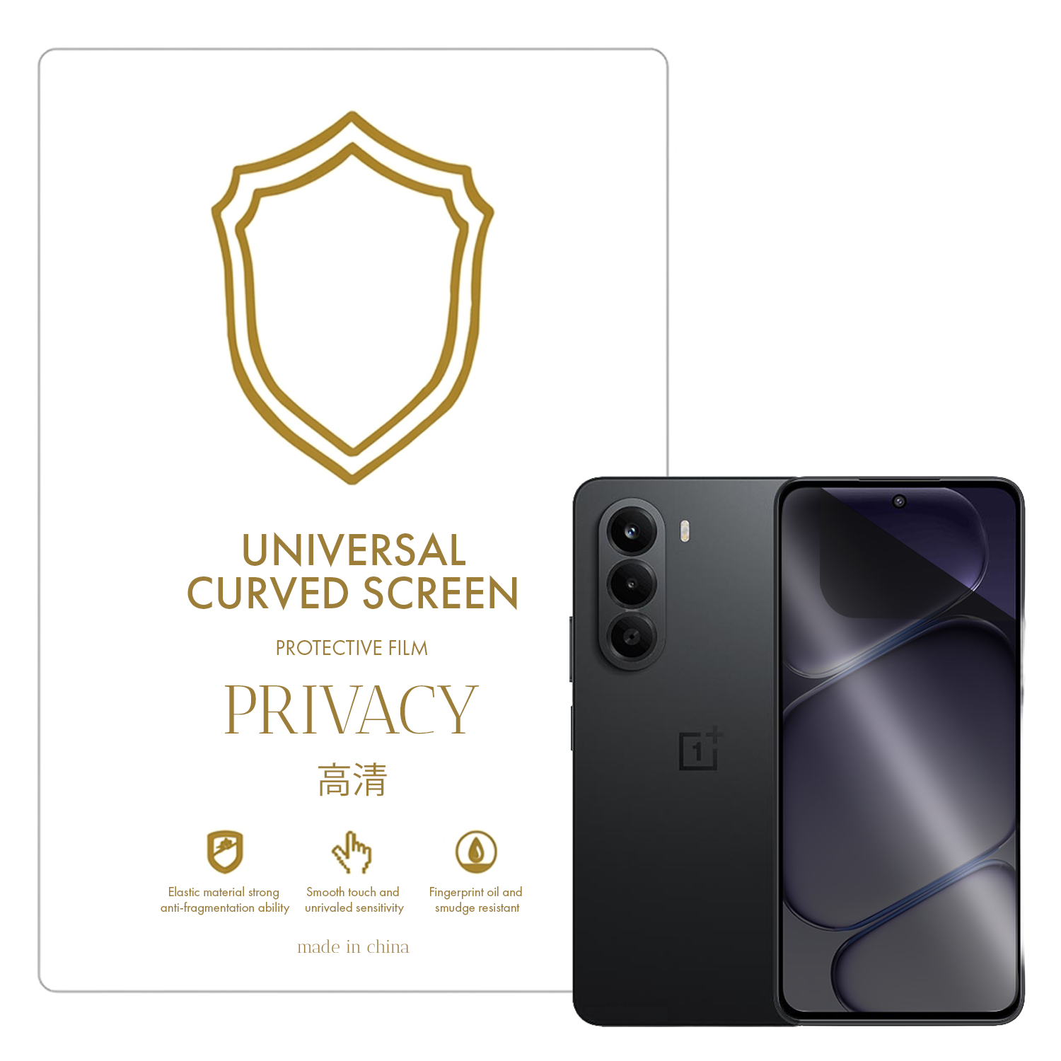 Microcase Oneplus Nord Ce 6 Lite  ile Uyumlu Privacy Gizlilik Filtreli Hayalet Nano Ekran Koruyucu-EKM110