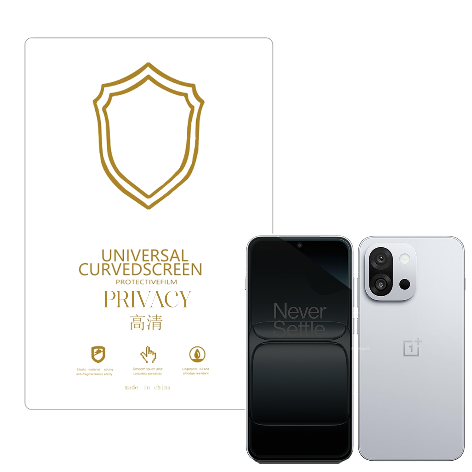 Microcase OnePlus 13T ile Uyumlu Privacy Gizlilik Filtreli Hayalet Nano Ekran Koruyucu-EKM110