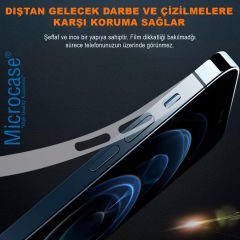 Microcase Iphone 15 Hydrogel Esnek Üst Alt Yan Koruma Film Seti - AL4975