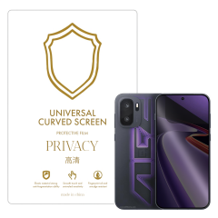 Microcase Oneplus Ace 6 Ultra  ile Uyumlu Privacy Gizlilik Filtreli Hayalet Nano Ekran Koruyucu-EKM110