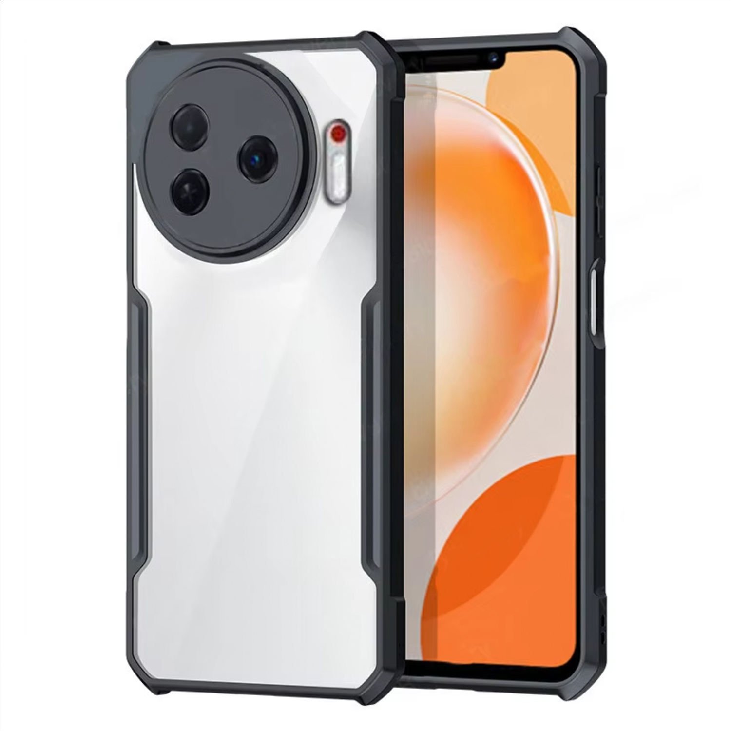 Microcase Tecno Camon 30 Pro 5G ile uyumlu Airbag Serisi Darbeye Dayanıklı Köşe Korumalı Tpu Kılıf - AL3370