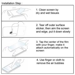 Microcase Apple iPad A16 11.Nesil 2025 Tablet ile Uyumlu Tempered Glass Cam Koruma - AL8101