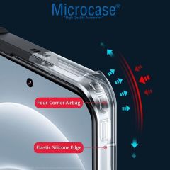 Microcase Tecno Camon 30 Pro 5G ile uyumlu Airbag Serisi Darbeye Dayanıklı Köşe Korumalı Tpu Kılıf - AL3370