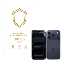 Microcase iPhone 17 Pro ile Uyumlu Privacy Gizlilik Filtreli Hayalet Nano Ekran Koruyucu-EKM110