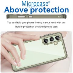 Microcase Samsung Galaxy S26 Shield Serisi Darbeye Dayanıklı Yarı Esnek Plastik Tpu Kılıf - AL8100