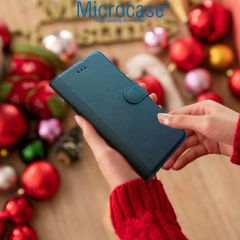 Microcase Xiaomi Redmi Note 14 Pro Plus 5G Darbeye Dayanıklı Cüzdanlı ve Standlı Kapaklı Deri Kılıf Siyah AL4232