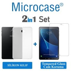 Samsung Galaxy Tab A P580 P585 P587 Silikon Kılıf + EKRAN KORUMA