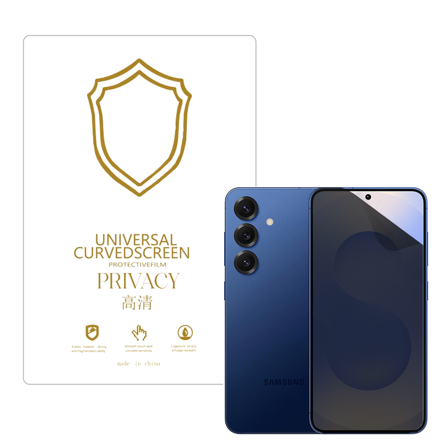 Microcase Samsung Galaxy S25 ile Uyumlu Privacy Gizlilik Filtreli Hayalet Nano Ekran Koruyucu-EKM110
