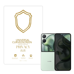 Microcase Xiaomi Mix Flip 2 ile Uyumlu Privacy Gizlilik Filtreli Hayalet Nano Ekran Koruyucu-EKM110