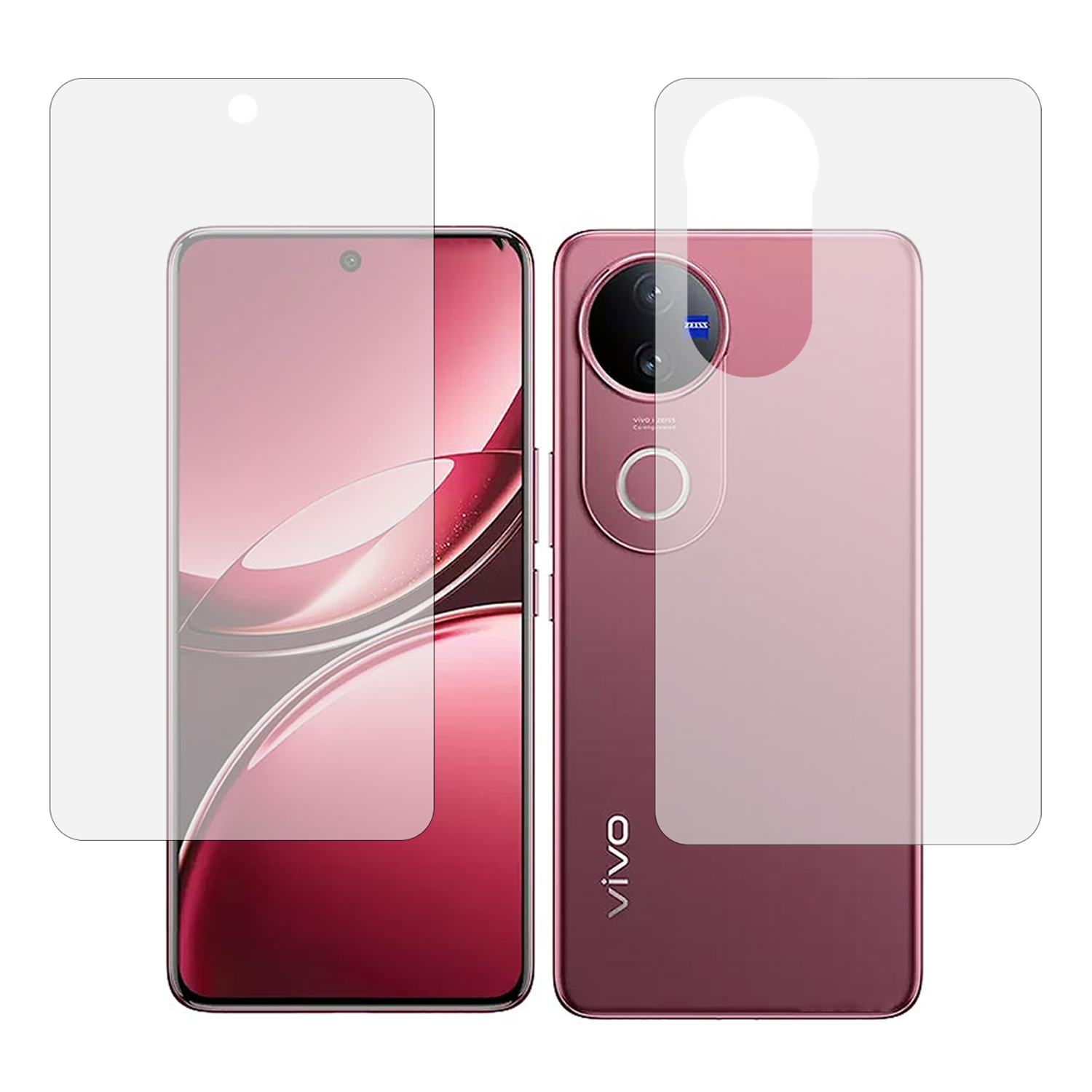 Microcase Vivo V50 5G Full Ön Arka Kaplama Koruma Filmi - AL3279