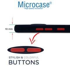Microcase Huawei Nova 10 Pro London Serisi Darbeye Dayanıklı Kılıf - Buzlu Siyah AL3415