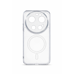 Microcase Xiaomi 17 Ultra için Magsafe Manyetik Darbeye Dayanıklı Yarı Esnek Plastik TPU  Kılıf - AL8115