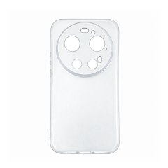 Microcase Xiaomi 17 Ultra ile Uyumlu Slim Serisi Soft TPU Silikon Kılıf - Şeffaf AL3324