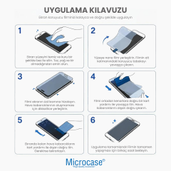 Microcase Huawei Nova 16 S ile Uyumlu Privacy Gizlilik Filtreli Hayalet Nano Ekran Koruyucu-EKM110