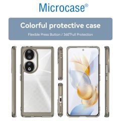 Microcase Honor 90 Shield Serisi Darbeye Dayanıklı Yarı Esnek Plastik Tpu Kılıf - AL8100