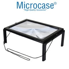 Led Işıklı , Ayaklı ve Boyun Askılı 3X Büyütme Büyüteç Model BY12