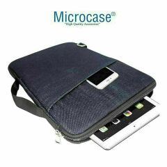 Microcase Lenovo Tab M10 TB328FU 10.1 inch / T328 Kot Desenli Tablet Çanta+Türkçe Bluetooth Klavye+Mouse+Tablet Standı-AL8129