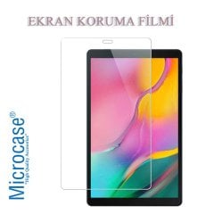 Microcase Samsung Galaxy Tab A 10.1 2019 T510 Delüx Serisi Universal Standlı Deri Kılıf - Lacivert + Ekran Koruma Filmi