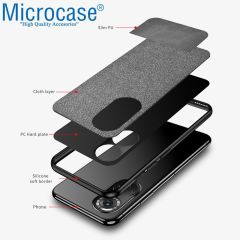 Microcase OnePlus Ace Pro 5G - Oneplus 10T Fabrik Serisi Kumaş Desen Kılıf - AL3361