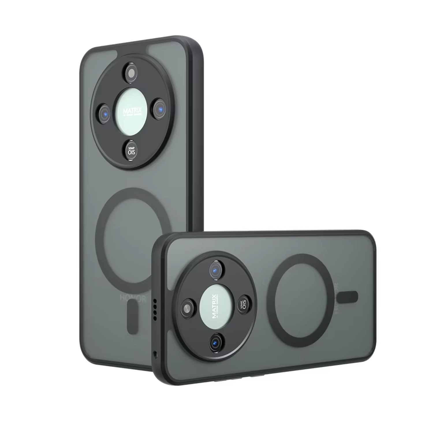 Microcase Honor Magic 8 Lite Magsafe Uyumlu Mat Yüzey Kılıf AL4967