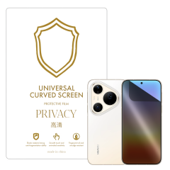 Microcase Huawei Pura 90S Pro Max Global ile Uyumlu Privacy Gizlilik Filtreli Hayalet Nano Ekran Koruyucu-EKM110