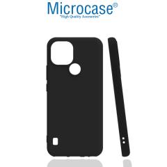Microcase Realme C21Y Matte Serisi Silikon Kılıf - Siyah