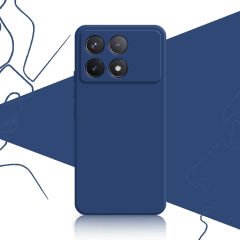 Microcase Xiaomi Redmi Poco F6 Pro ile Uyumlu Campro Serisi Kamera Korumalı Silikon Kılıf - AL3427
