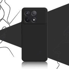 Microcase Xiaomi Redmi Poco F6 Pro ile Uyumlu Campro Serisi Kamera Korumalı Silikon Kılıf - AL3427