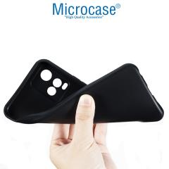 Microcase Vivo Y21S Matte Serisi Silikon Kılıf - Siyah