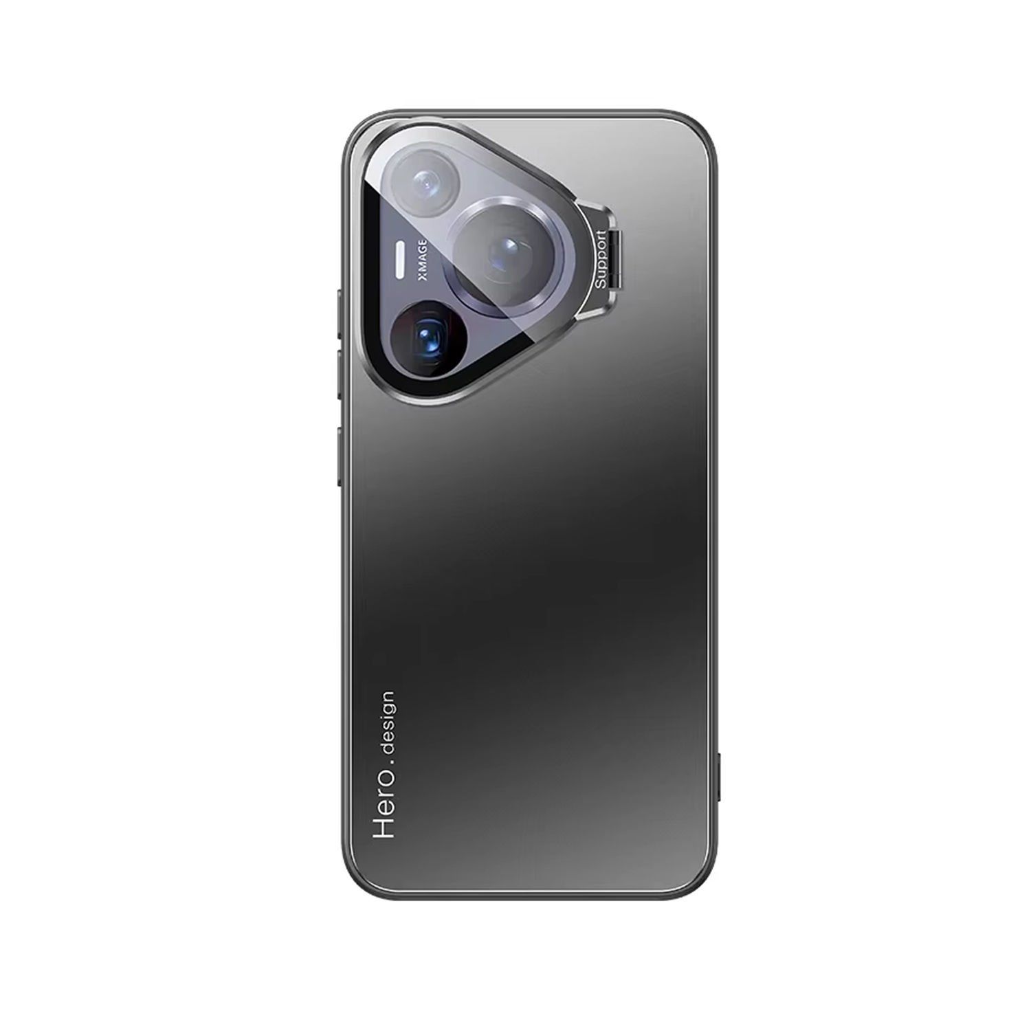 Microcase Huawei Pura 70 ROME Serisi Kamera Koruma ve Standlı Kılıf AL4968