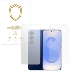 Microcase Samsung Galaxy S25 ile Uyumlu Full Tpu Ön Arka ve Yan 360 Nano Koruma- EKM116