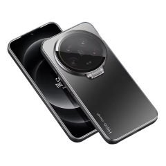 Microcase Xiaomi Mi 14 Ultra ROME Serisi Kamera Koruma ve Standlı Kılıf AL4968