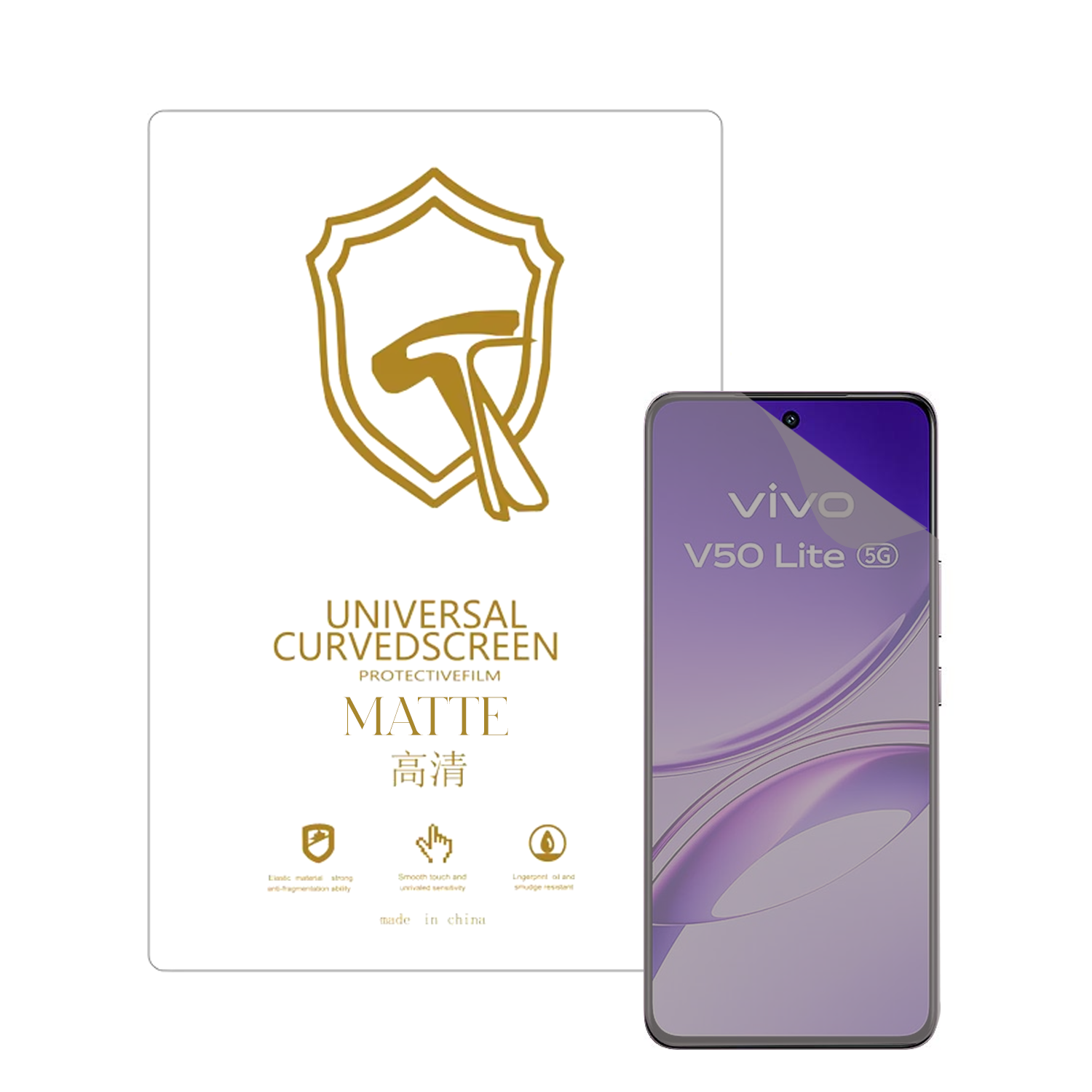 Microcase Vivo V50 Lite ile Uyumlu Tpu Nano Mat Ekran Koruma Filmi EKM107