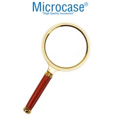 Microcase 90 mm Çap 10X Büyütme El Tipi Büyüteç - Model BY4