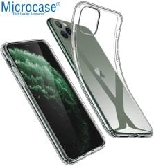 Microcase iPhone 11 Pro Max Ultra İnce 0.2 mm Soft Silikon Kılıf - Şeffaf