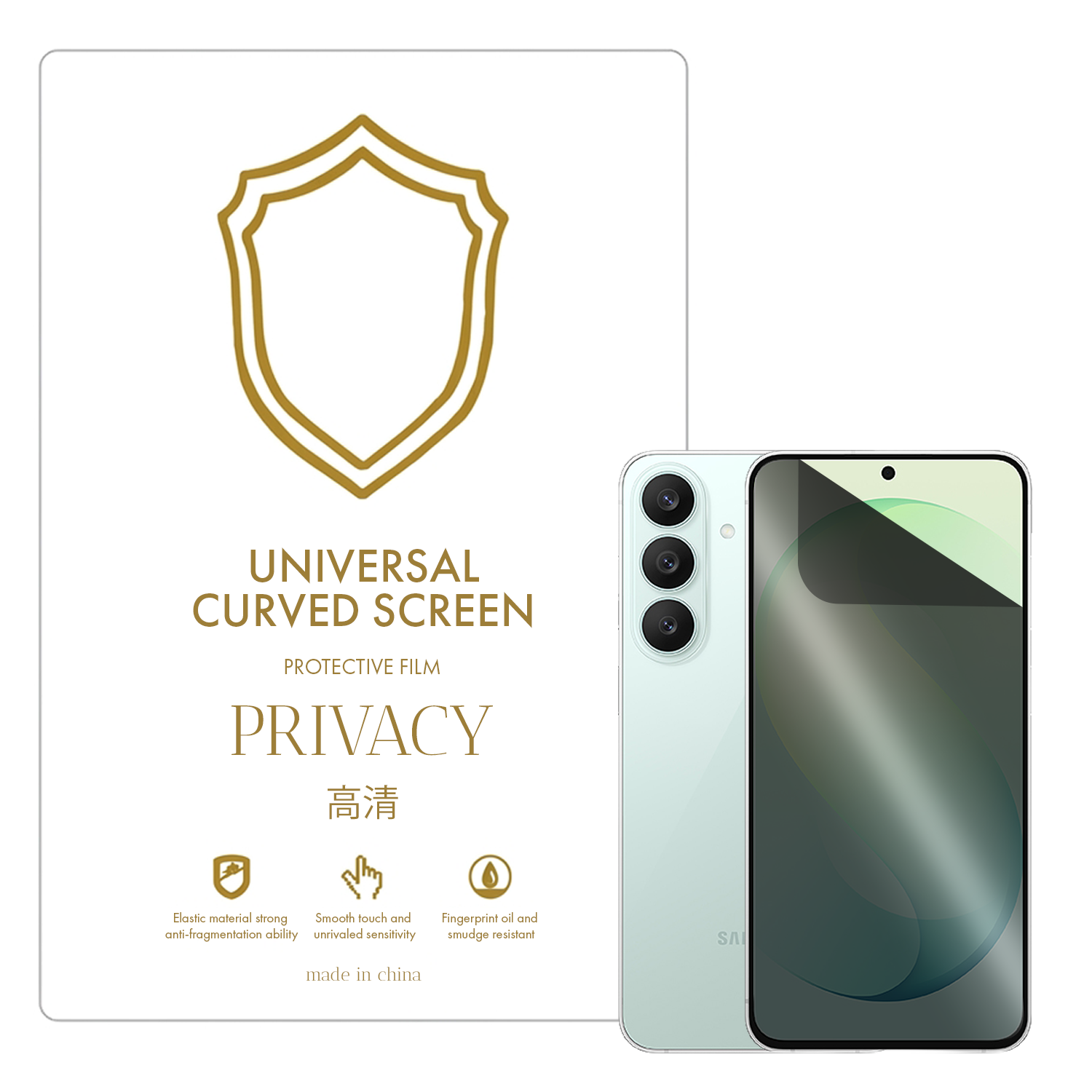Microcase Samsung S26 Fe ile Uyumlu Privacy Gizlilik Filtreli Hayalet Nano Ekran Koruyucu-EKM110