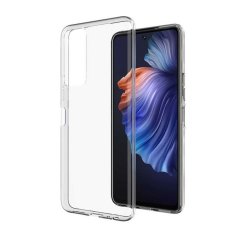 Microcase Tecno Camon 18P Slim Serisi Soft TPU Silikon Kılıf - Şeffaf