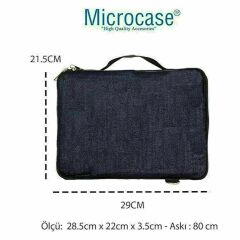 Microcase Xiaomi Redmi Pad 10.61 inch Tablet Kot Desenli Tablet Çanta+Türkçe Bluetooth Klavye+Mouse+Tablet Standı-AL8129