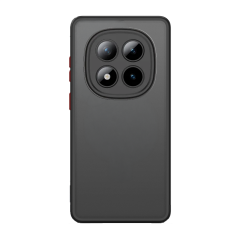 Microcase Xiaomi POCO M8 / Redmi NOTE 15 5G İle Uyumlu London Serisi Darbeye Dayanıklı Kılıf - Siyah AL3415